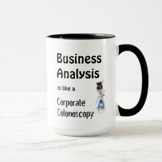 Mug Drôle pour les analystes d'affaires