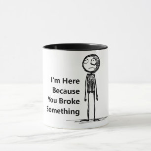 Mug Drôle pour un informaticien.