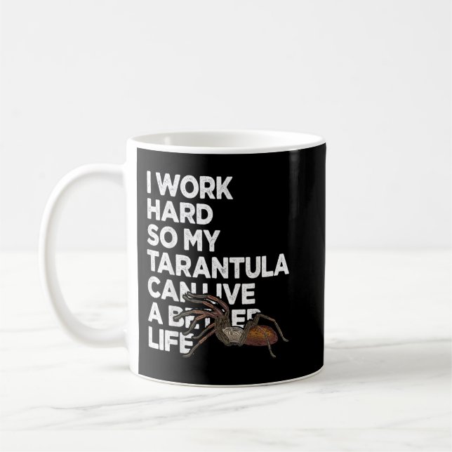 Mug Drôle propriétaire de Tarantula gardienne d'araign (Gauche)