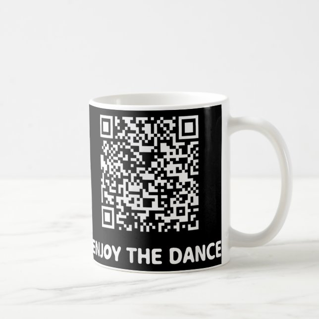 Mug Drôle Qr Trump Danser Code interactif (Droite)