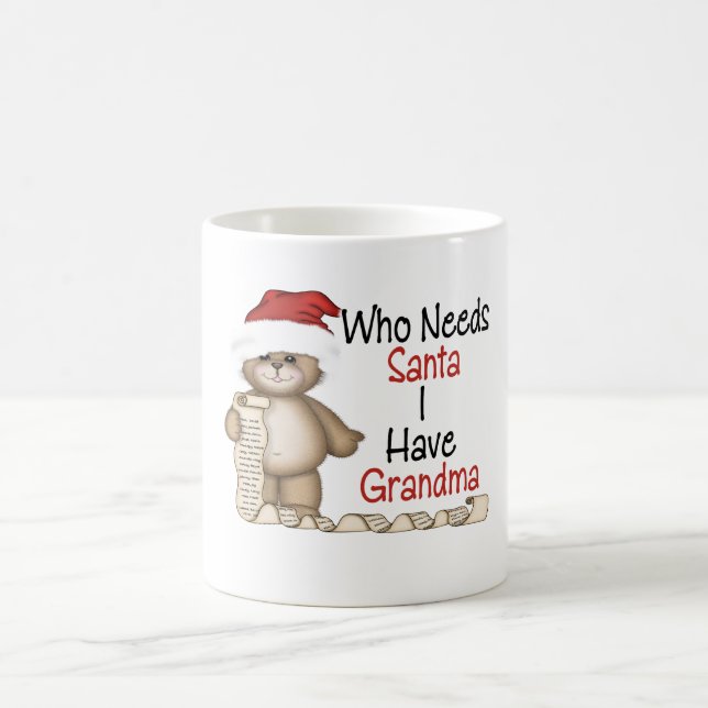 Mug Drôle qui a besoin de la grand-maman de Père Noël (Centre)