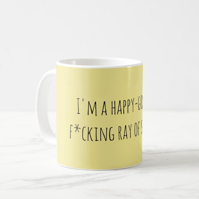 Mug Drôle Ray of Sunshine Cote (Devant gauche)