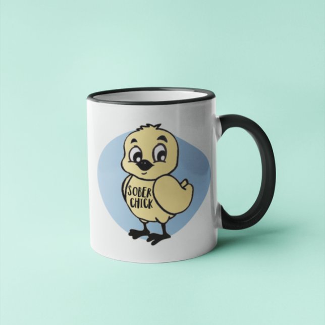 Mug Drôle Récupération de la dépendance AA NA Sober Fi (Créateur téléchargé)