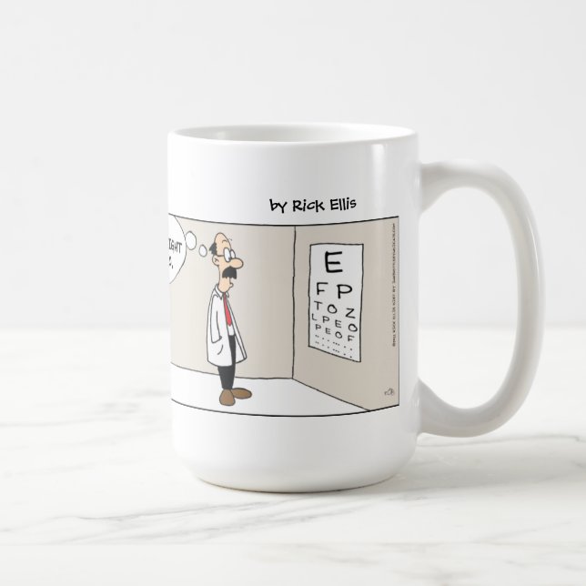 Mug Drôle rétrospectif 20/20 (Droite)