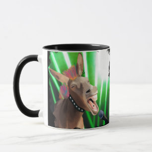 Mug Drôle Rockstar Donkey