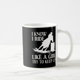 Mug Drôle Rrel Racing Cadeau Pour Femmes Filles Horse