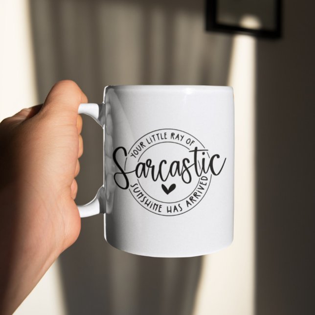 Mug Drôle Sarcastique (Créateur téléchargé)
