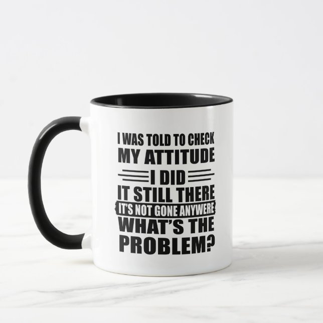 Mug Drôle sarcastique citations sarcastique humour int (Gauche)