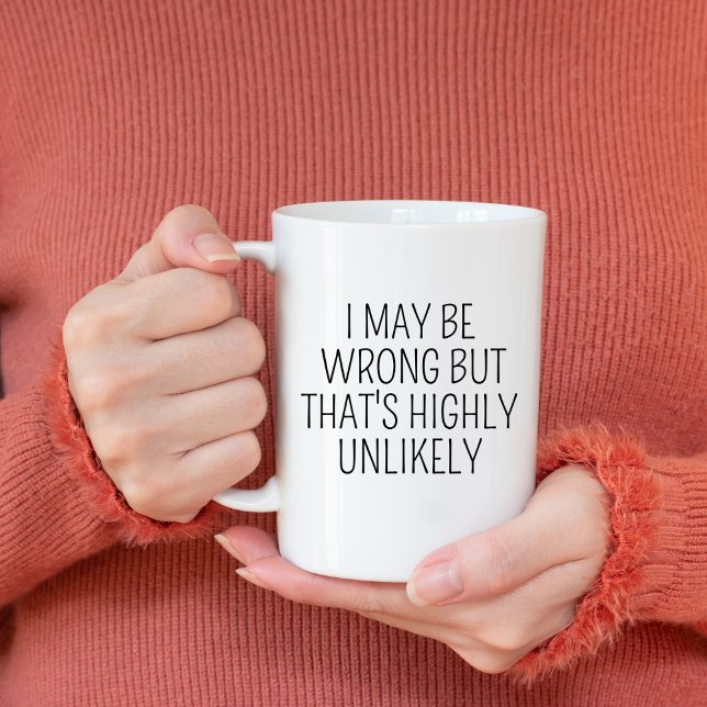 Mug Drôle Sarcastique Dire Plaisanter Pour Le Travail  (Créateur téléchargé)