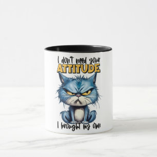 Mug Drôle/Sarcastique Saying Animal/Chat