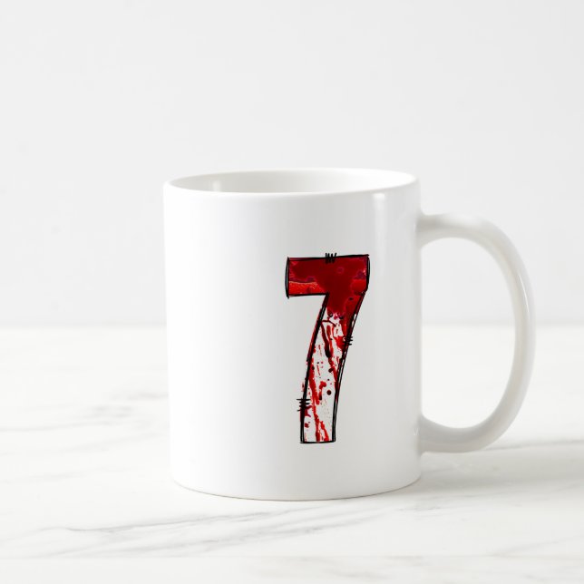 Mug Drôle Six Sept 6 7 Conception de mème pour couples (Droite)