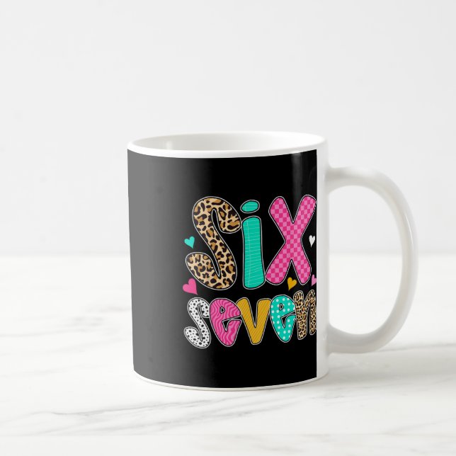 Mug Drôle Six Sept 6 7 Mème Professeur Conception Pour (Droite)