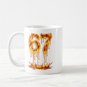 Mug Drôle Six Sept Lava 6 7 Mème Gen Alpha Argot Flam