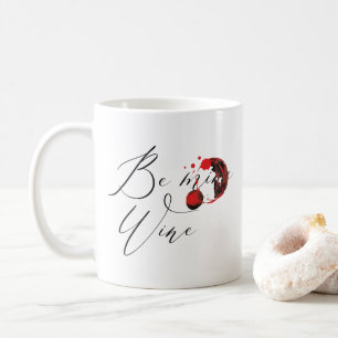 Mug Drôle soyez Saint-Valentin de vin