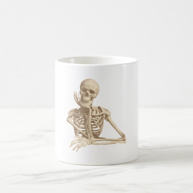 Mug Drôle Squelette (Centre)
