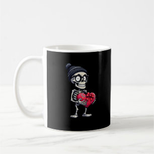 Mug Drôle Squelette Hommes Femmes Squelette Coeur Vale
