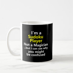 Mug Drôle Sudoku Joueur emploi carrière Professi