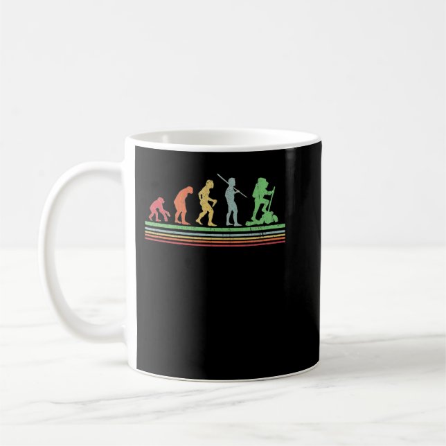 Mug Drôle T-shirt évolution randonnée cadeau pour les  (Gauche)
