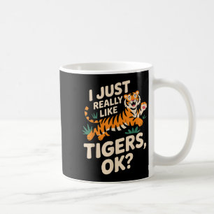 Mug Drôle Tigre Art Pour Hommes Femmes Garçons Filles 