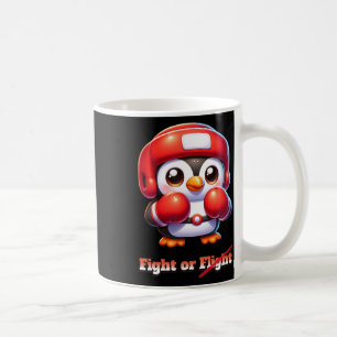 Mug Drôle Vol De Pingouin Ou Battre Boxe Mixed martial