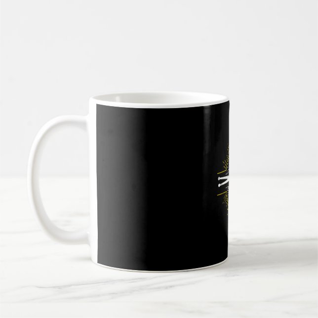Mug Drummer Drumticks Rock & Roll Music (Gauche)