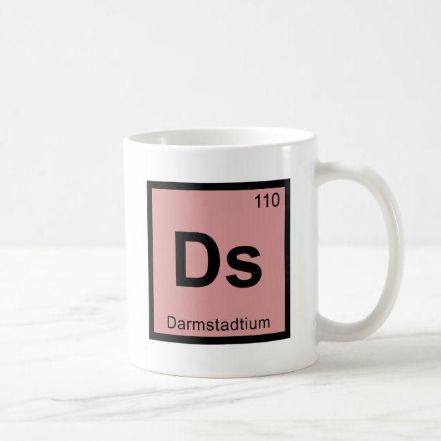 Mug Ds - Symbole de Tableau périodique de chimie de (Droite)