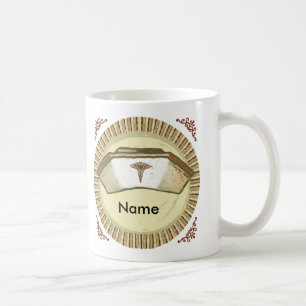 Mug du Casquette de l'infirmière personnalisée