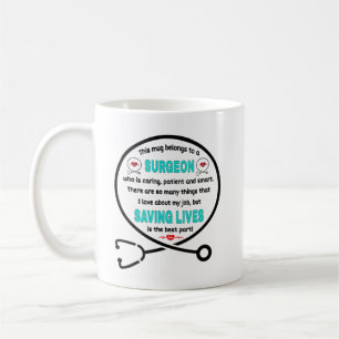 Mug du chirurgien. Cette Mug Appartient À Un Chiru