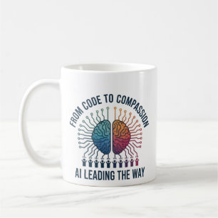 Mug Du code à la compassion - L'IA en tête