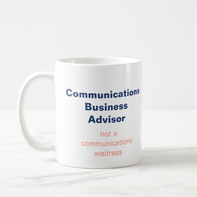 Mug du conseiller en communications (Gauche)