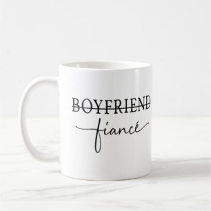 Mug "Du copain à la fiancée"