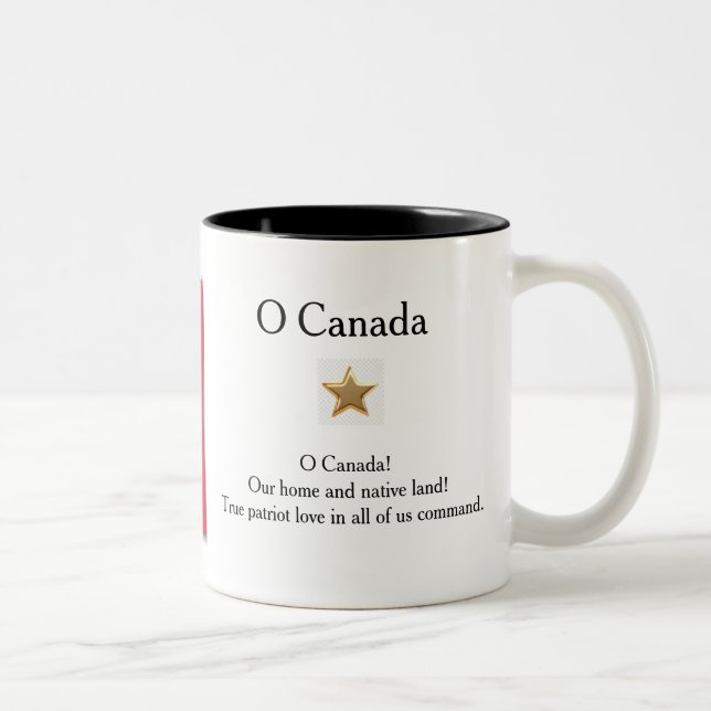 Mug du drapeau canadien  (Droit)
