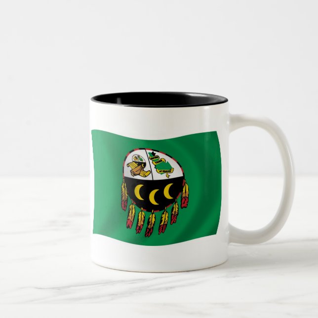 Mug du drapeau de la tribu Kutenai (Droit)