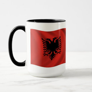 Mug du drapeau de l'Albanie