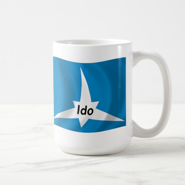 Mug du drapeau d'Ido (Droite)