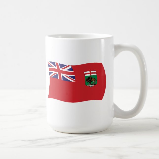 Mug du drapeau du Manitoba (Droite)