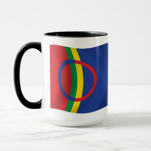 Mug du drapeau du peuple Sami