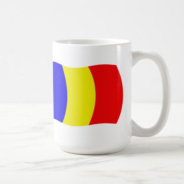 Mug du drapeau du Tchad (Droite)