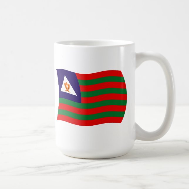 Mug du drapeau tribal Bubi (Droite)