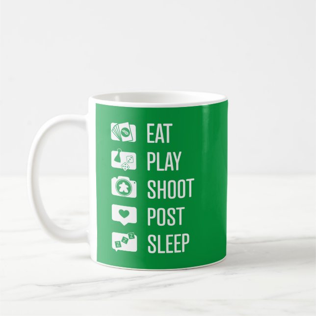 Mug du joueur des médias sociaux (Gauche)