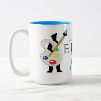 Mug du logo d'art FK