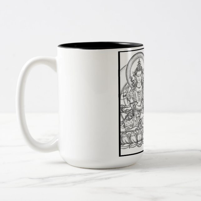 Mug du logo de la Secourt du Mastiff tibétain (Gauche)