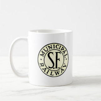 Mug du logo du chemin de fer de San Francisco
