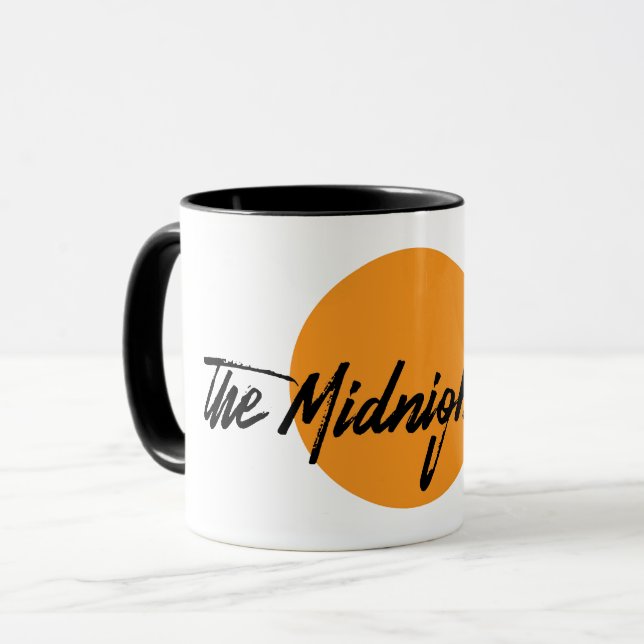 Mug du logo du soleil de minuit (Devant gauche)