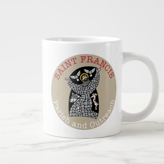 Mug du logo Saint François (Droite)