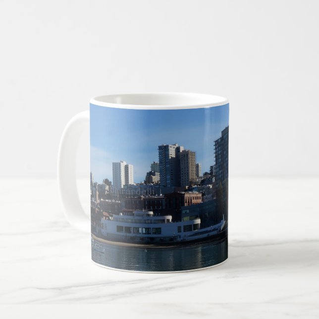 Mug du musée maritime de San Francisco (Devant gauche)