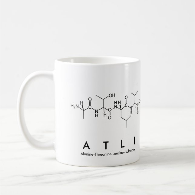 Mug du nom du peptide atli (Gauche)