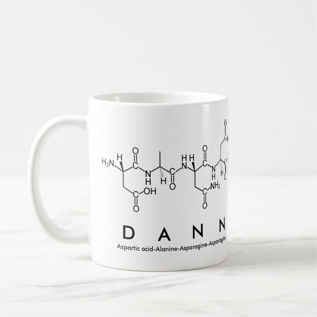 Mug du nom du peptide Dann (Gauche)