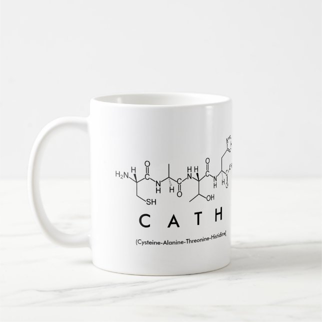 Mug du nom du peptide de la mort (Gauche)