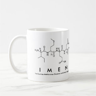 Mug du nom du peptide de l'imen